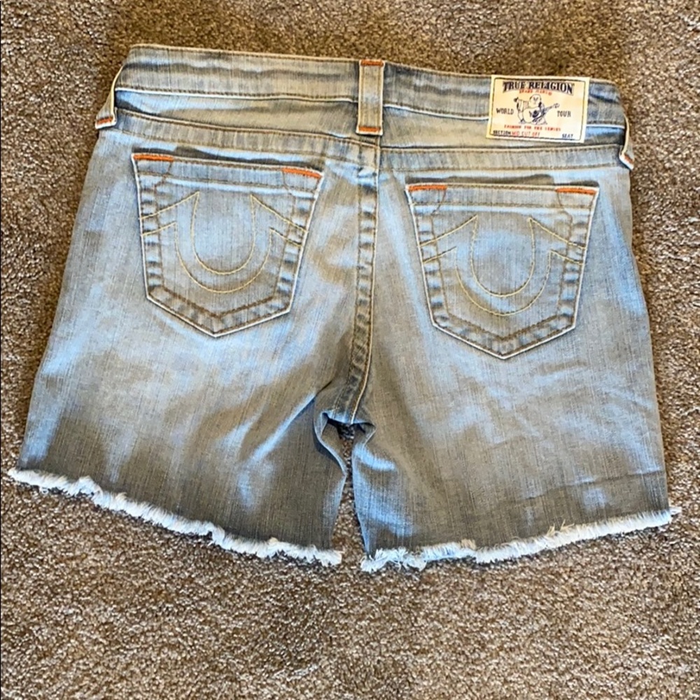 True Religion Shorts for “Women Mid Cut Off” - Picture 1 of 6